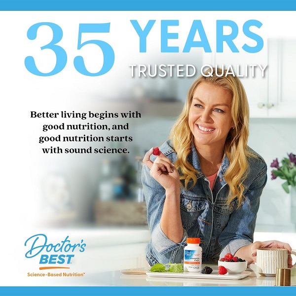 Doctor's Best Betaine HCl, Pepsin & Gentian Bitters – 120 Capsules (Digestive Support) - Image 2
