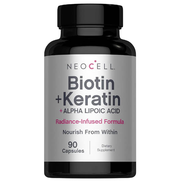 NeoCell Biotin With Keratin 90 Capsules
