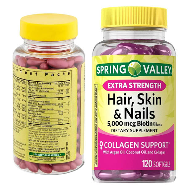 Spring Valley Hair Skin & Nails 5000 mcg