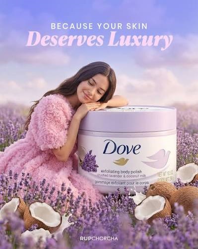 Dove Exfoliating Body Polish Lavende