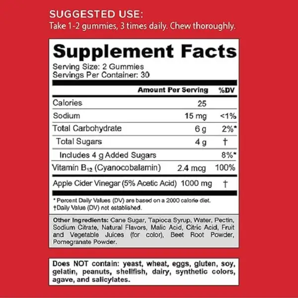 Goli Nutrition Apple Cider Vinegar