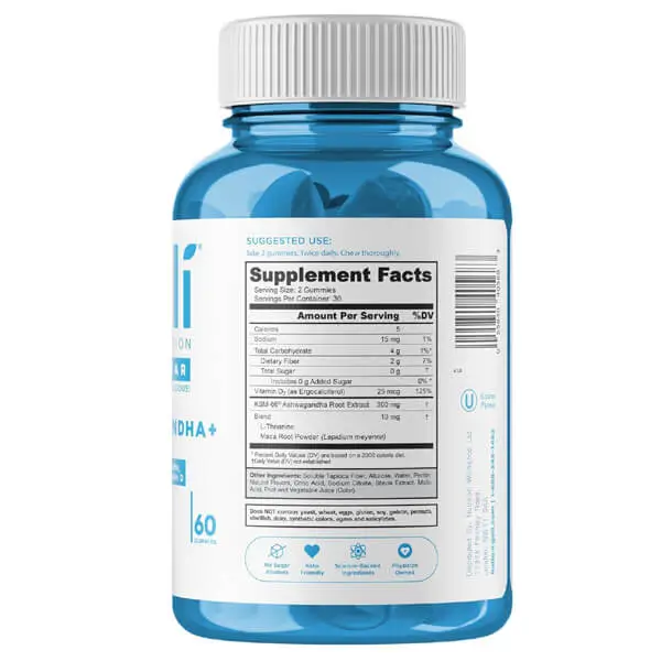 Goli Nutrition Ashwagandha Gummies – 60 Gummies (Dietary Supplement) - Image 2