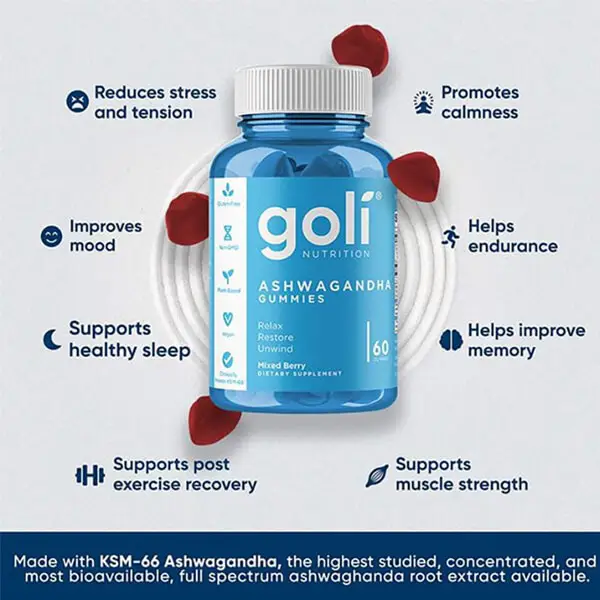 Goli Nutrition Ashwagandha Gummies