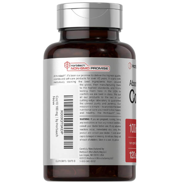 Horbaach Absorbable CoQ-10 100mg