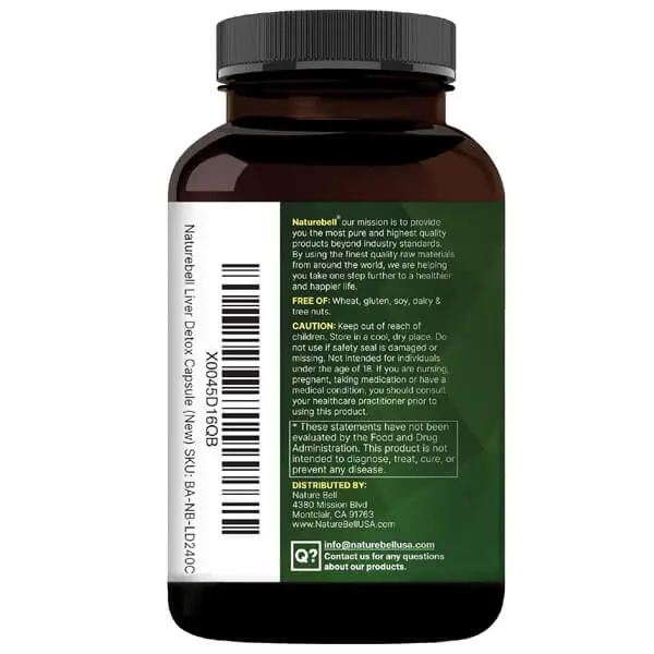 NatureBell Liver Cleanse Detox Repair