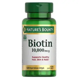 Nature's Bounty Biotin 10000 mcg