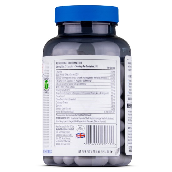 Applied Nutrition Sex Bomb Male Libido Enhancer 120 Capsules