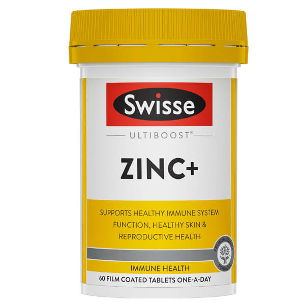 Swisse Ultiboost Zinc+ 60 Tablets