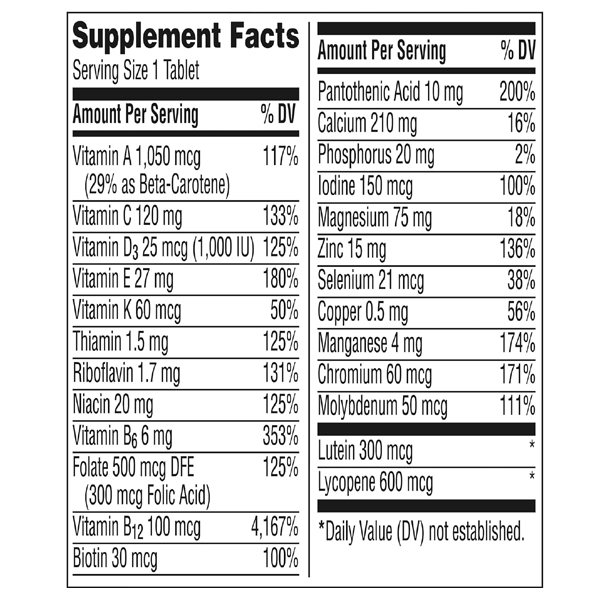 Centrum Silver Men 50+ Complete Multivitamin