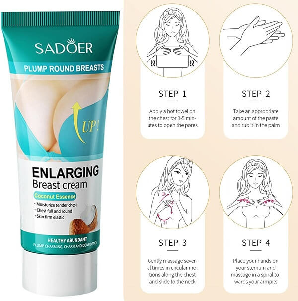 Cream for larger breasts