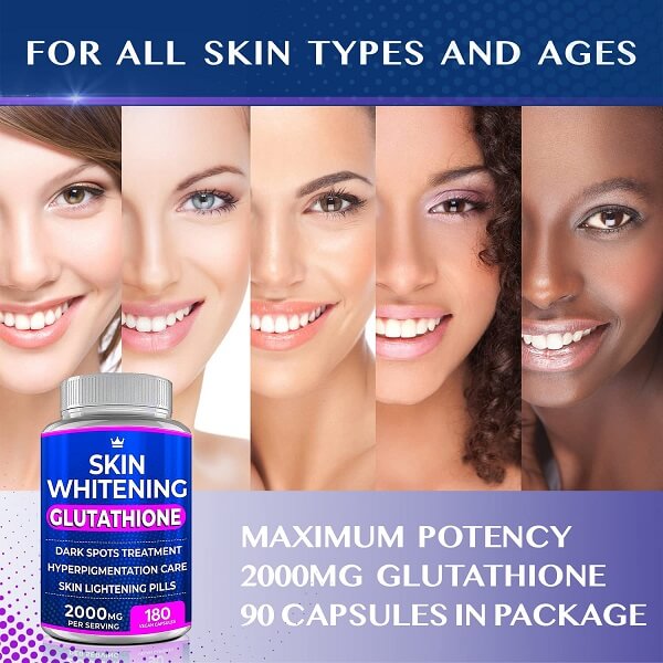 Skin Whitening Glutathione 2000mg