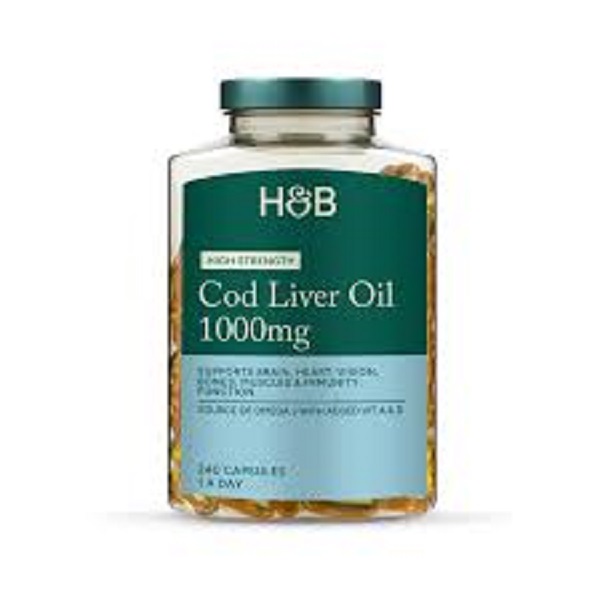 H&B High Strength Cod Liver Oil 1000mg