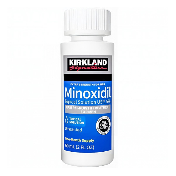 Kirkland Minoxidil 5% Solution | Hair & Beard Growth Treatment for Men | FDA Approved - Image 3
