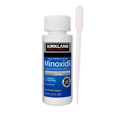 Kirkland Minoxidil 5% Solution | Hair & Beard Growth Treatment for Men | FDA Approved - Image 2