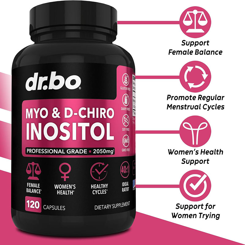 Dr. Bo Myo & D-Chiro Inositol – Professional Grade 2050mg (120 Capsules) - Image 2