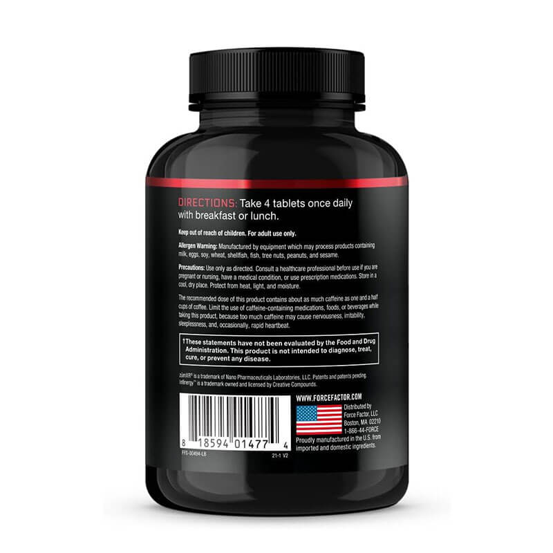 Force Factor Test X180 Boost – Advanced Testosterone & Energy Booster (120 Tablets) - Image 2