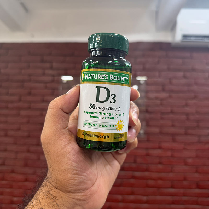 Nature's Bounty Vitamin D3 50 mcg 2000 IU